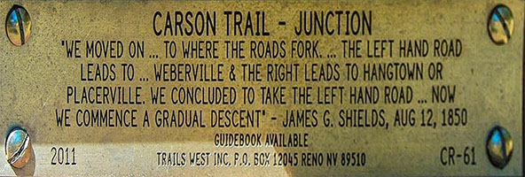 carson trail junction
